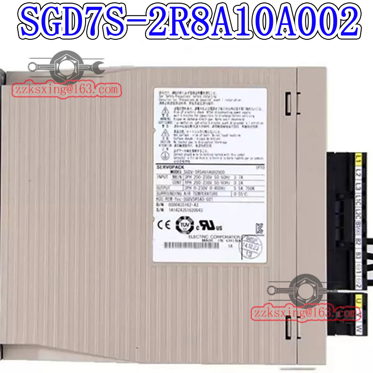 SGD7S-2R8A10A002 오리지널 AC 서보 드라이버