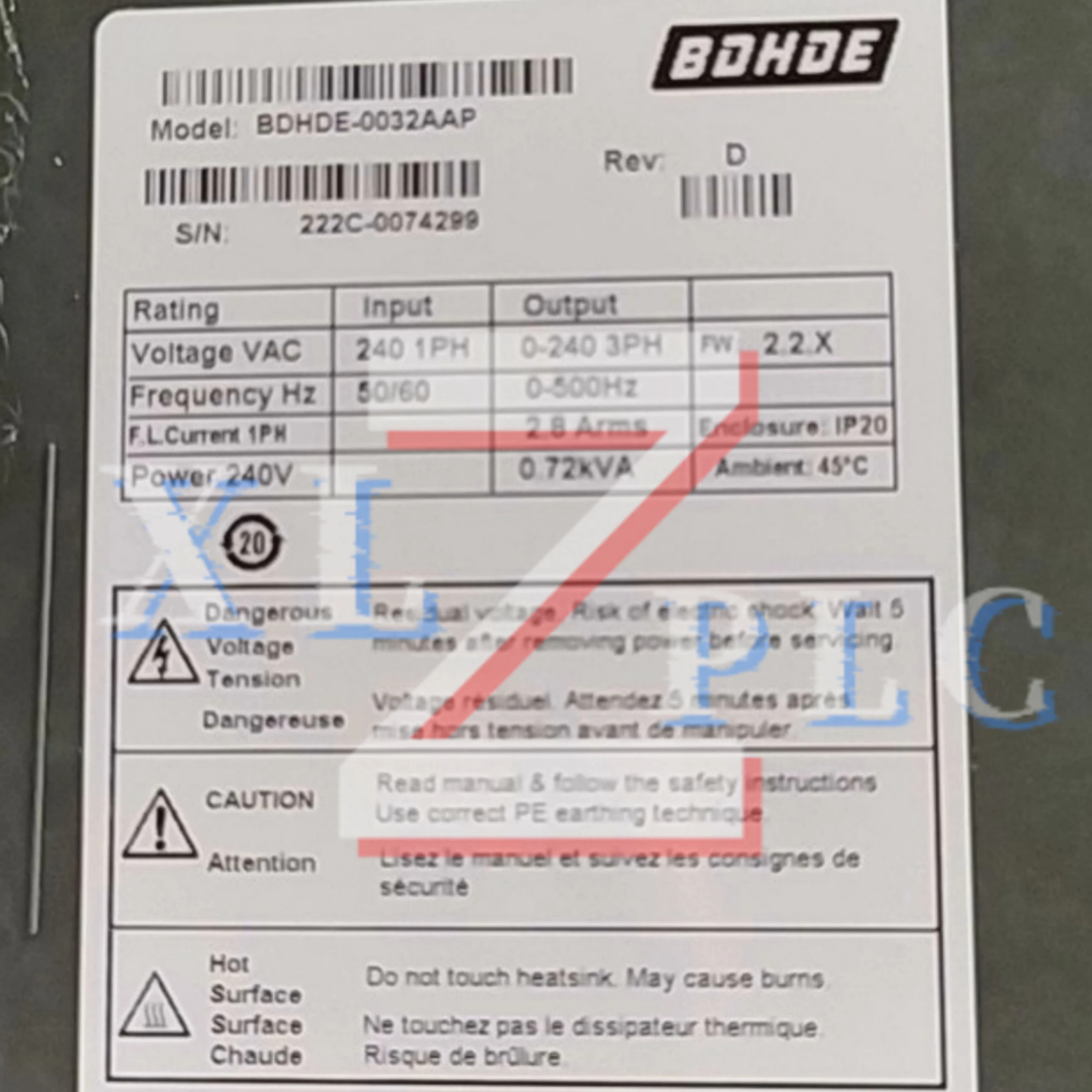 서보 드라이버 BDHDE-0032AAP BDHDE-0032AEB BDHDE-0062AEB CDHD-0032AAF1 CDHD-0032AAP1 CDHD-0032AAP1-RO