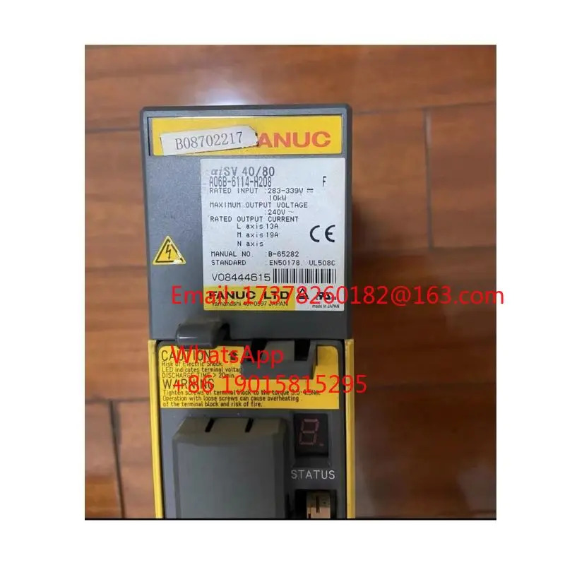 리퍼 서보 드라이브 증폭기 모듈 A06B-6114-H208 완료