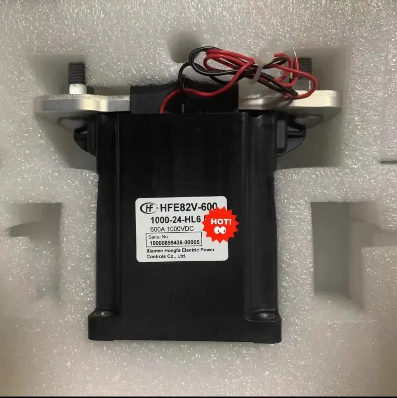 에너지 릴레이 HFE82V-600-1000-24-HL6 코일 24V 내전압 1000V 600A