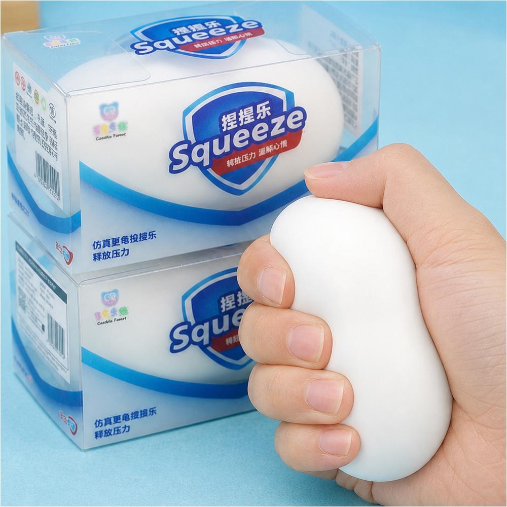 비누 말랑이 스트레스볼 스퀴시 촉감놀이 주물럭 - 상품 이미지