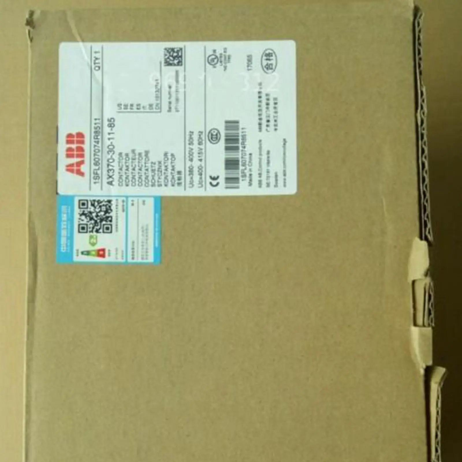 ABB 범접촉기 오리지널 AX 시리즈 전압 220-230VAC AX370- 30-11-80 신