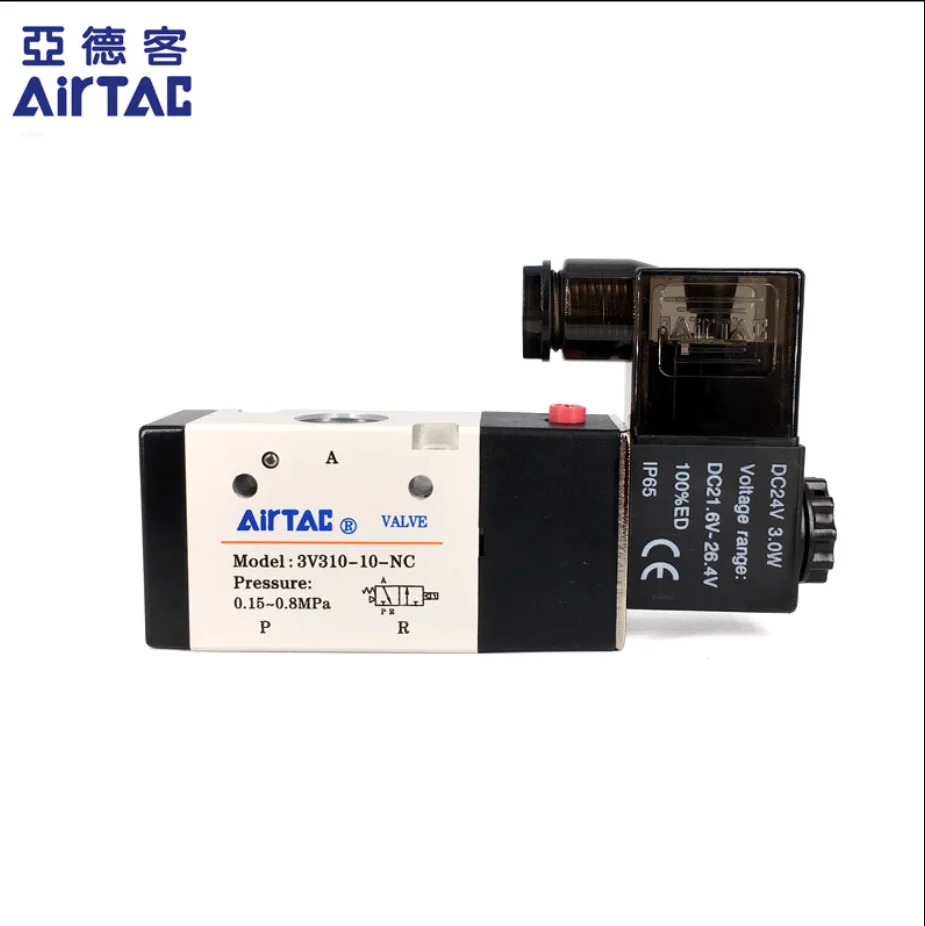 AirTAC 솔레노이드 밸브 신 3V310-10-NC DC24V