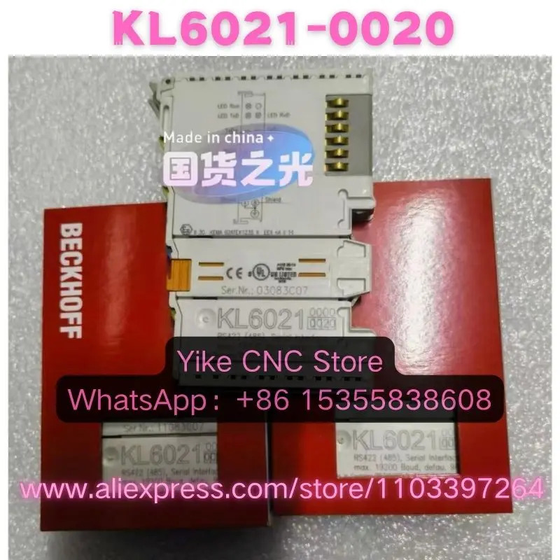 오리지널 KL6021-0020 KL6021 0020 모듈
