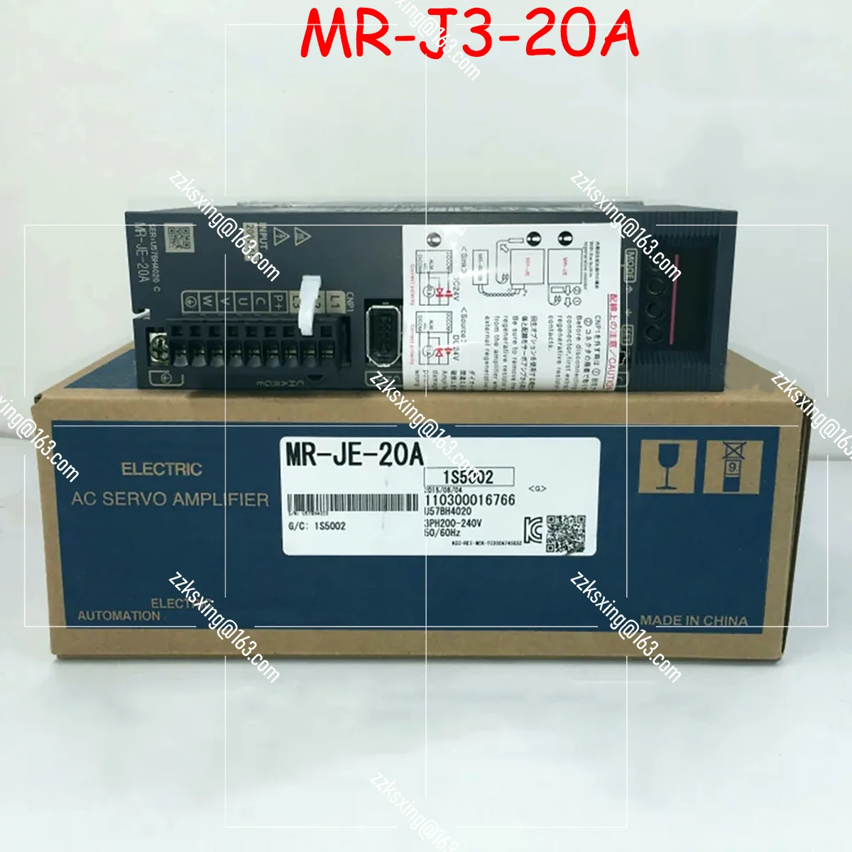 MR-J3-20A 오리지널 서보 드라이버 신