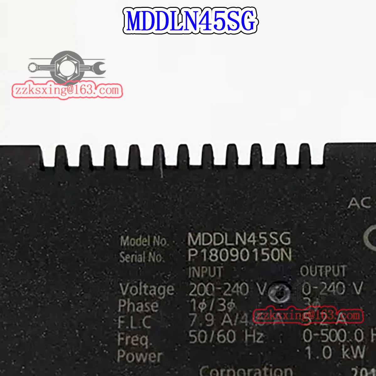 오리지널 AC 서보 드라이버 MDDLN45SG 신