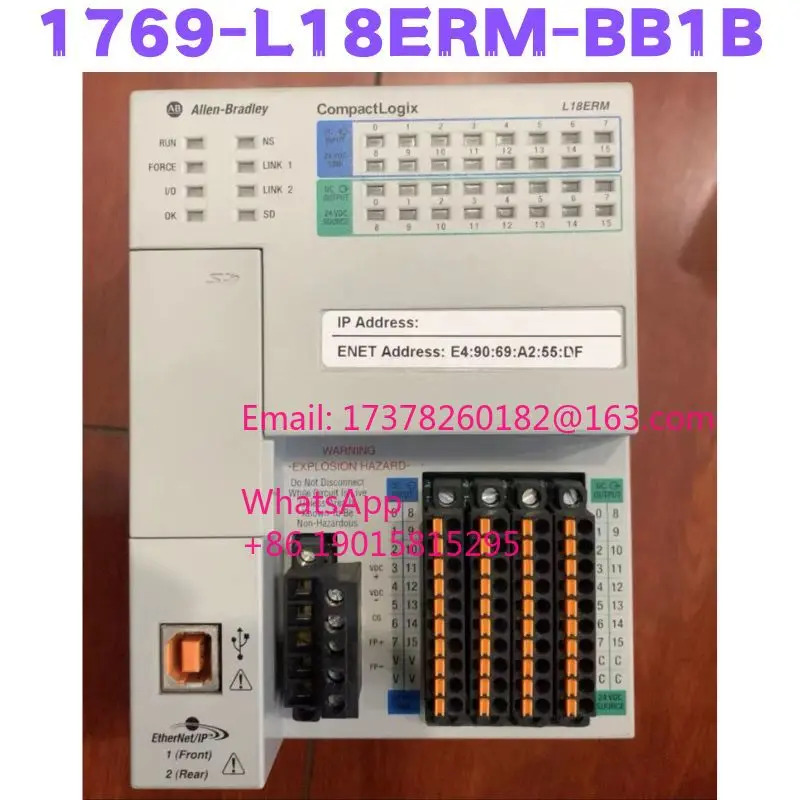 리퍼 1769-L18ERM-BB1 모듈 완료