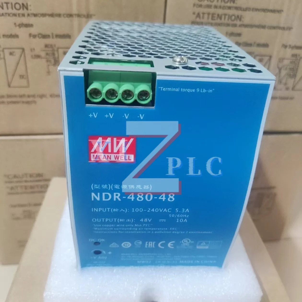 전원공급장치 원본 NDR-480-24 NDR-480-48