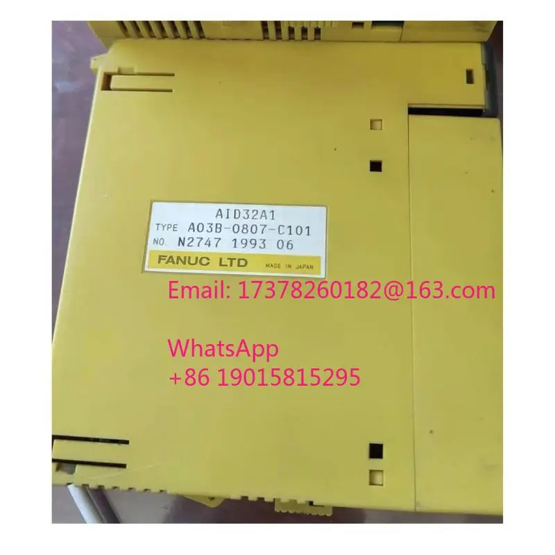 리퍼 A03B-0807-C101 IO 모듈 완료