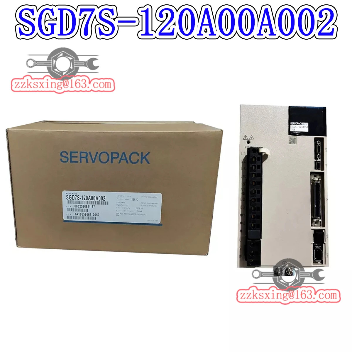 SGD7S-120A00A002 오리지널 서보 드라이버