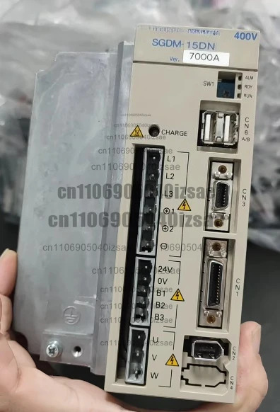 고전압 드라이버 SGDM-15DN 400V 7000A 입력 3PH 380-480V 출력 0-480V 완전 기능 리퍼 완료