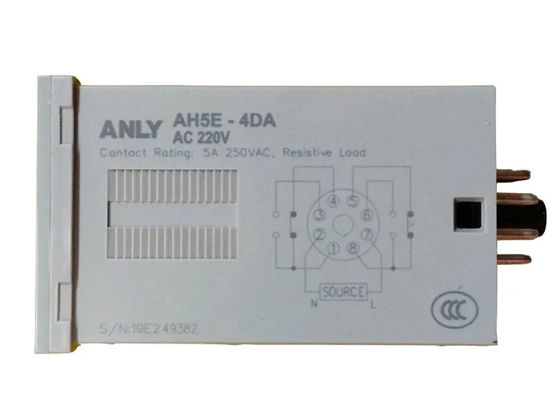 ANLY AH5E-4DA 숫제시릴레이 AC220V 9999M