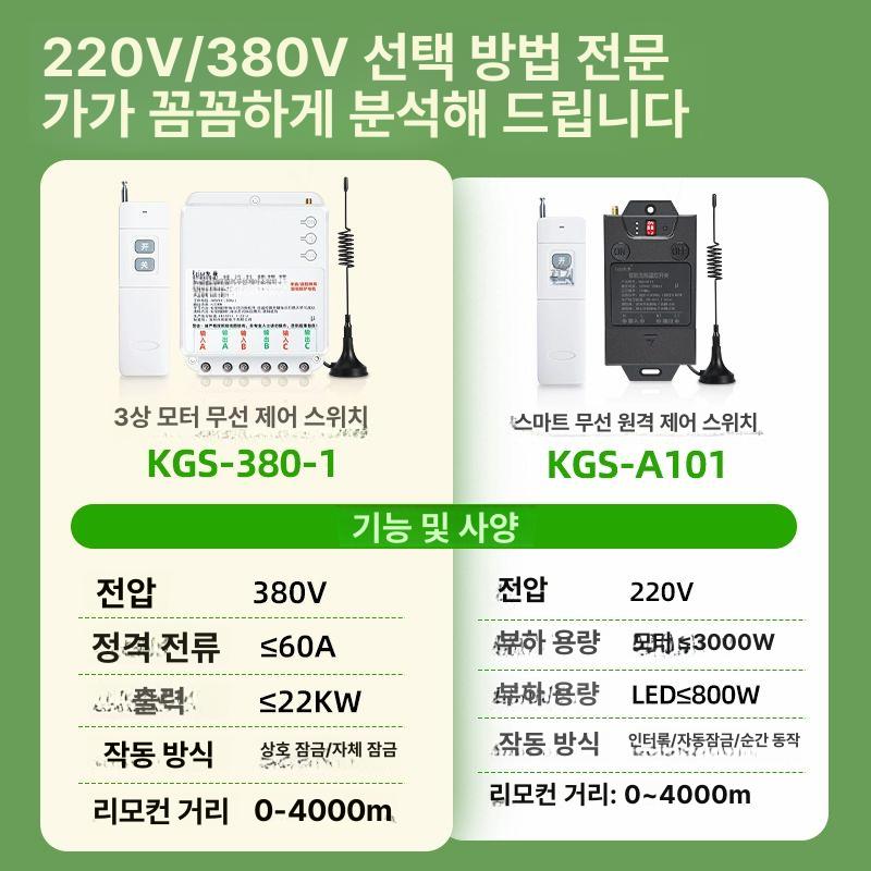 무선 컨트롤러 산업용 원격제어 리모컨 수신기 전원 전송 송신기 송수신 조종기 신호 - 상세 이미지 4