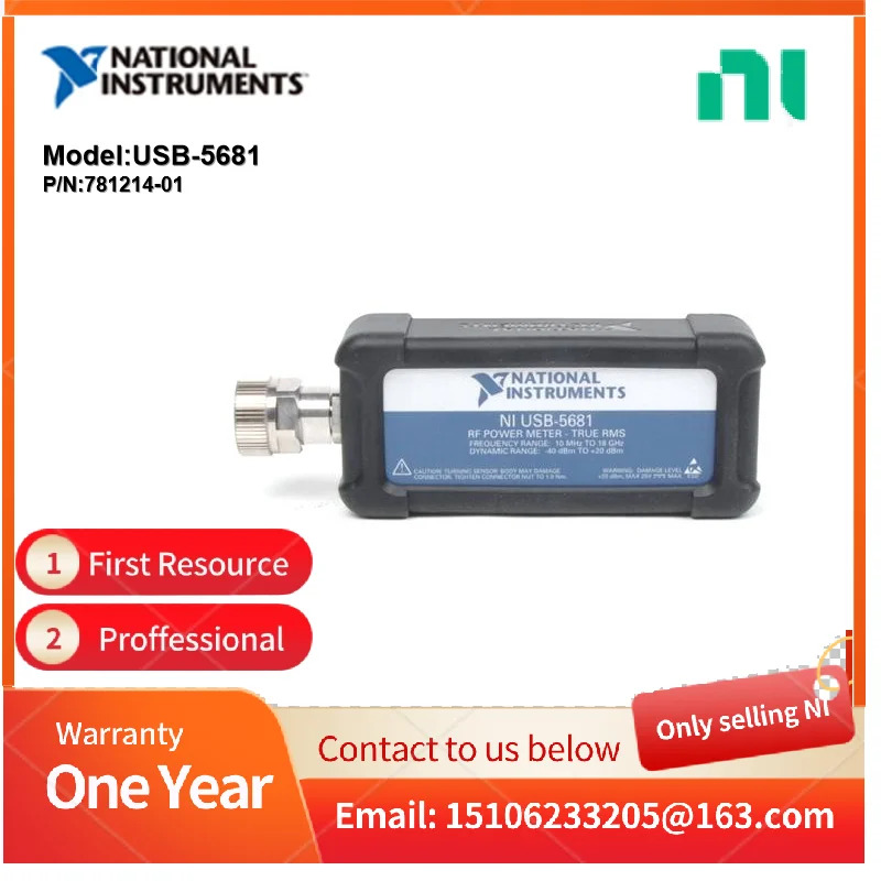 NI USB-5681 781214 -01 전력 센서 RF 리퍼