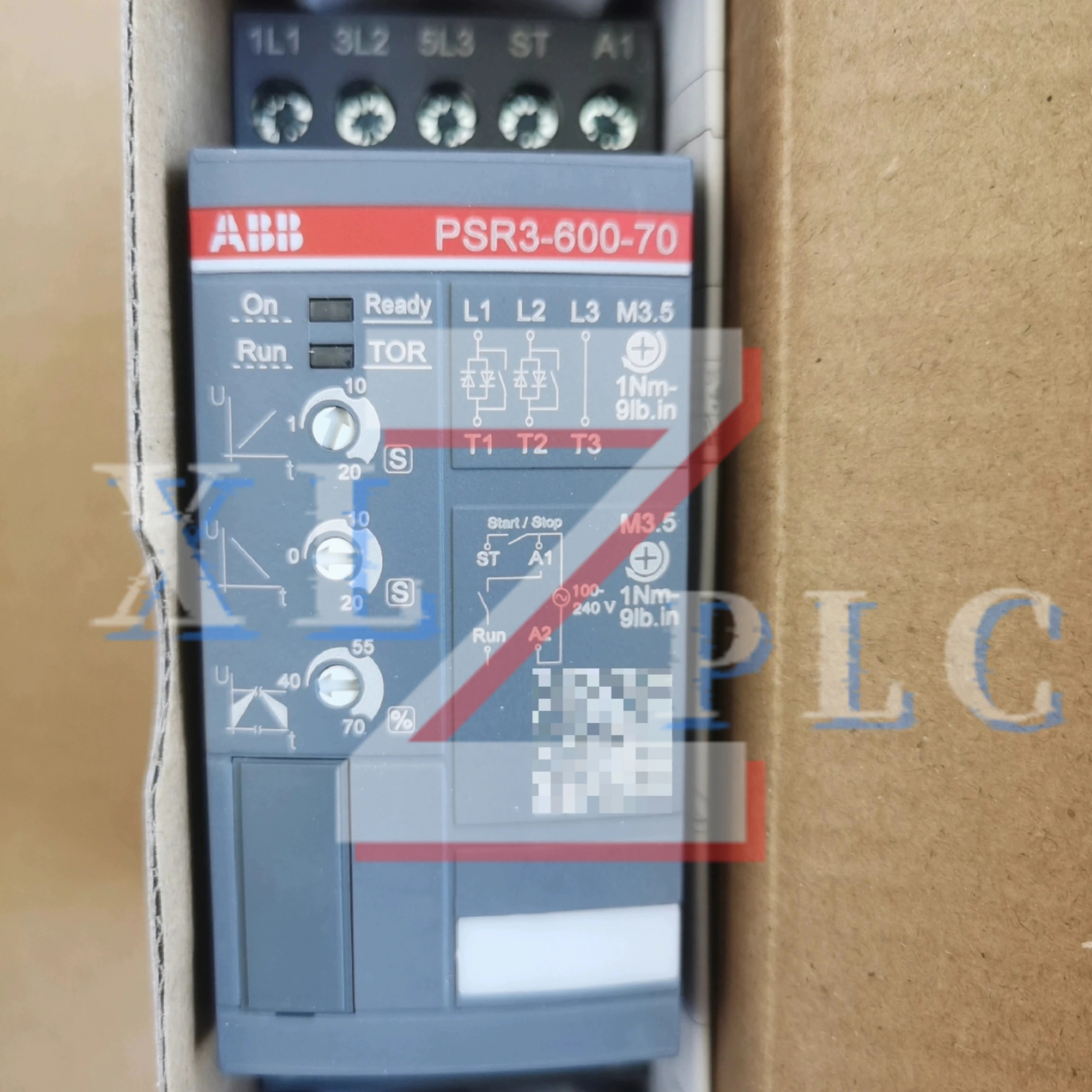 오리지널 소프트 스타터 PSR3-600-701.5KW PSR6-600-703KW PSR9-600-704KW PSR12-600-705.5KW
