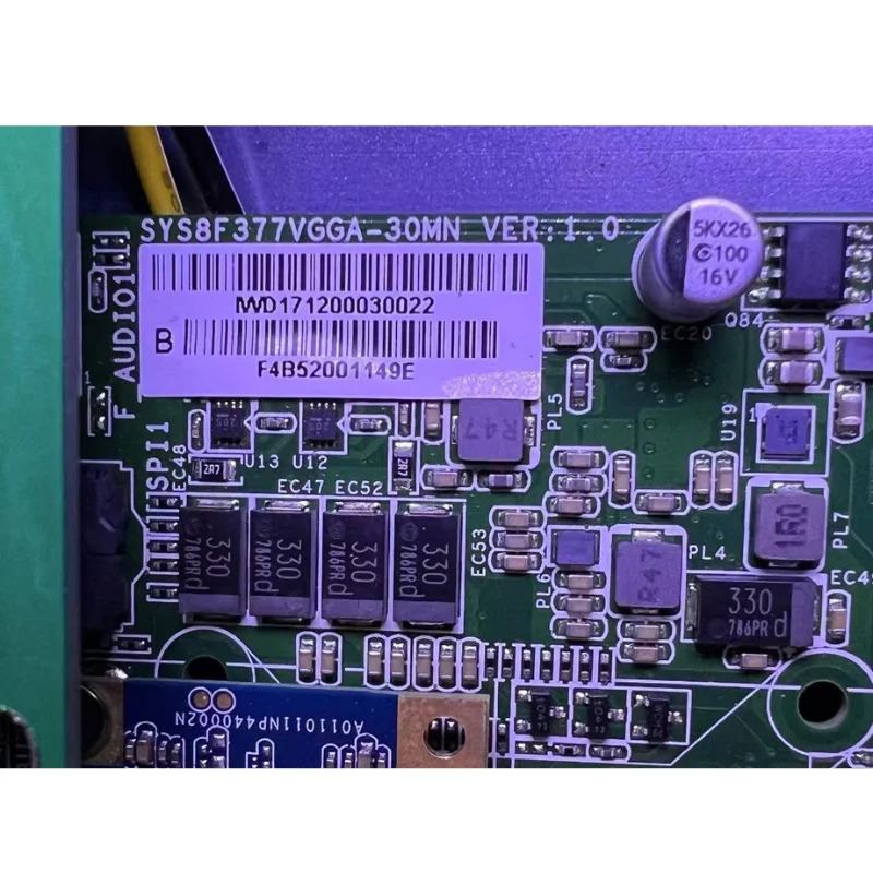 리퍼 N3160 4G 64G SYS8F377VGGA-30MN 듀얼 기가비트 산업제어 컴퓨터 OK