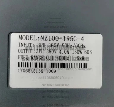 NZ100 미니 인버터 NZ100-1R5G-4 리퍼 완료