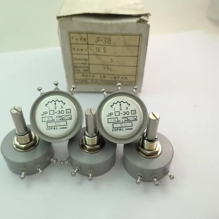 일본 C0PAL JP-30B 단일 전위차계 1K 2K 샤프트 6MM