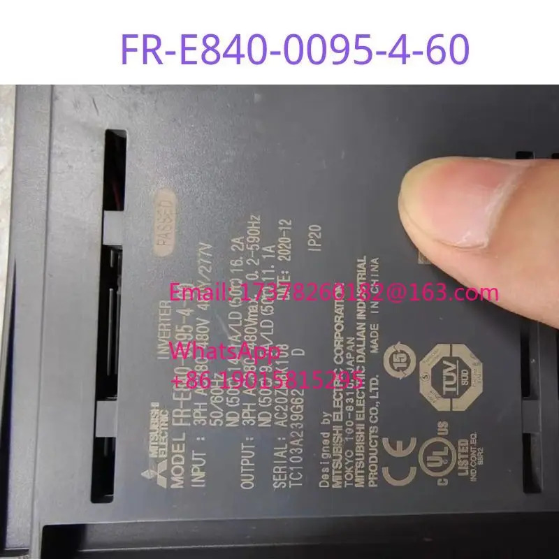 FR-E840-0095-4-60 리퍼 인버터 정상 기능 완료