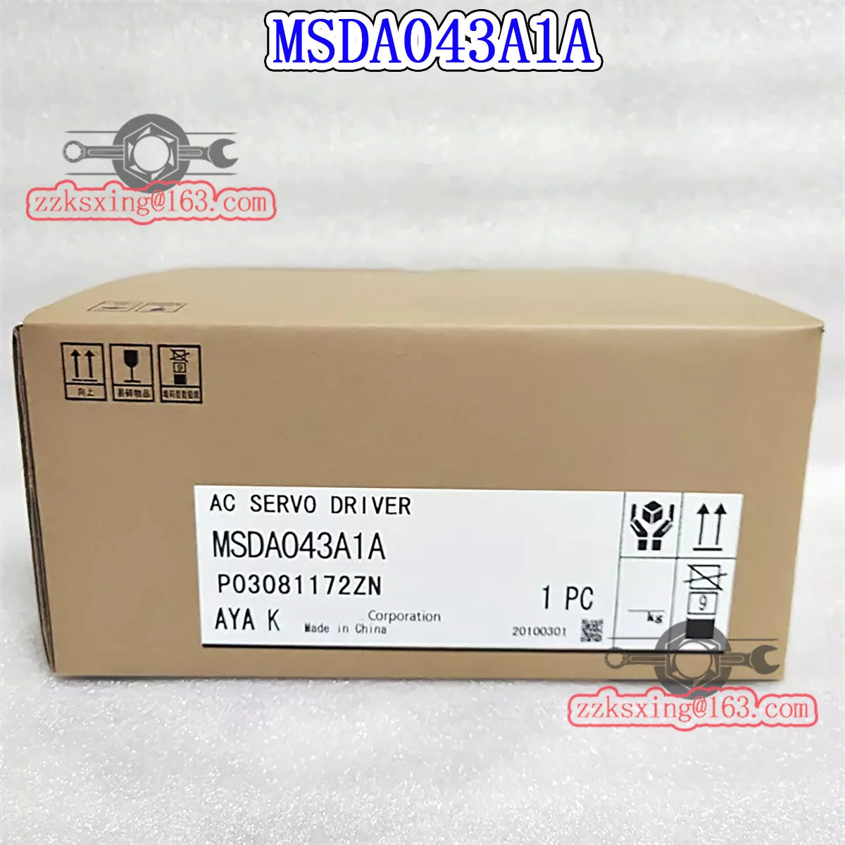 오리지널 AC 서보 드라이버 MSDA043A1A