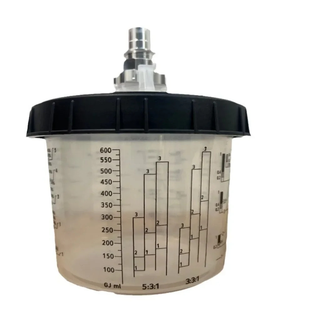 페인트 건 세트 일회휴가 냄비 외부 컵 금 자동차 페인팅 600ML50