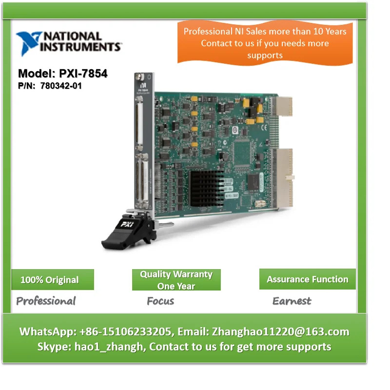 NI PXI-7854 780342 -01 PXI R 시리즈
