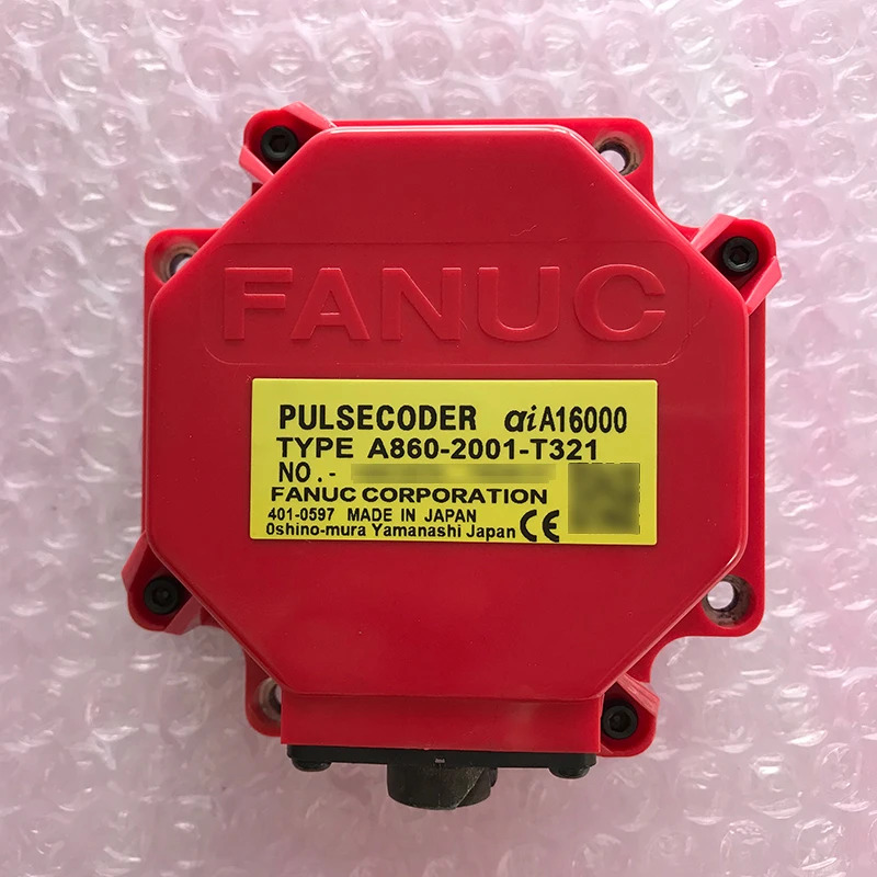 새 Fanuc A860-2001-T321 인코더 CNC 기계 12개월 A 8602001 T321