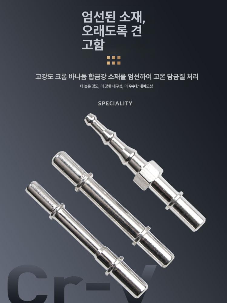 수동 주사기 윤활유 실린더 펌프 고압 그리스건 유압 주입 파이프 충전 프레스 - 상세 이미지 4
