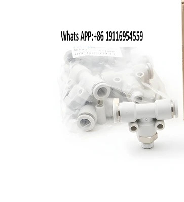 10PCS 공압식 T-스레드 티 퀵 커넥터 PEB4-6-8-10 12/M5 01 02 03 04
