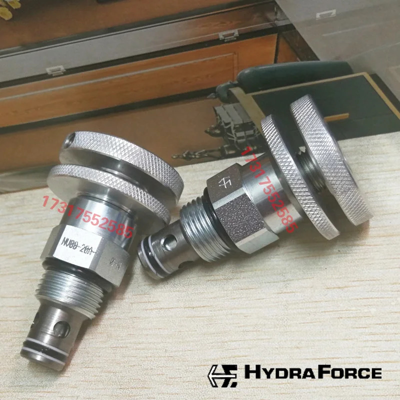 오리지널 Hyde Foss 유량 제어 밸브 스로틀 NV08-20B-0-N 또는 NV08-20A-0-N