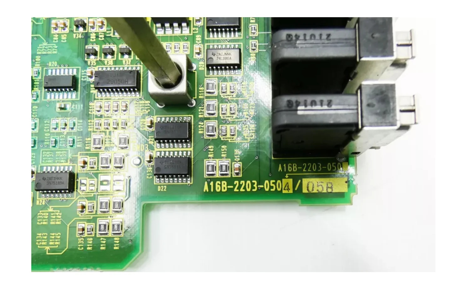 Fanuc 회로 기판 전원 컨트롤패널 A16B-2203-0504 A16B22030504 리퍼 완료