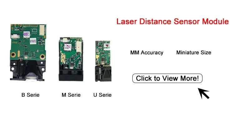 2pcs 60 미터 녹색 Lazer 거리 측정기 센서 OEM 레이저 모듈