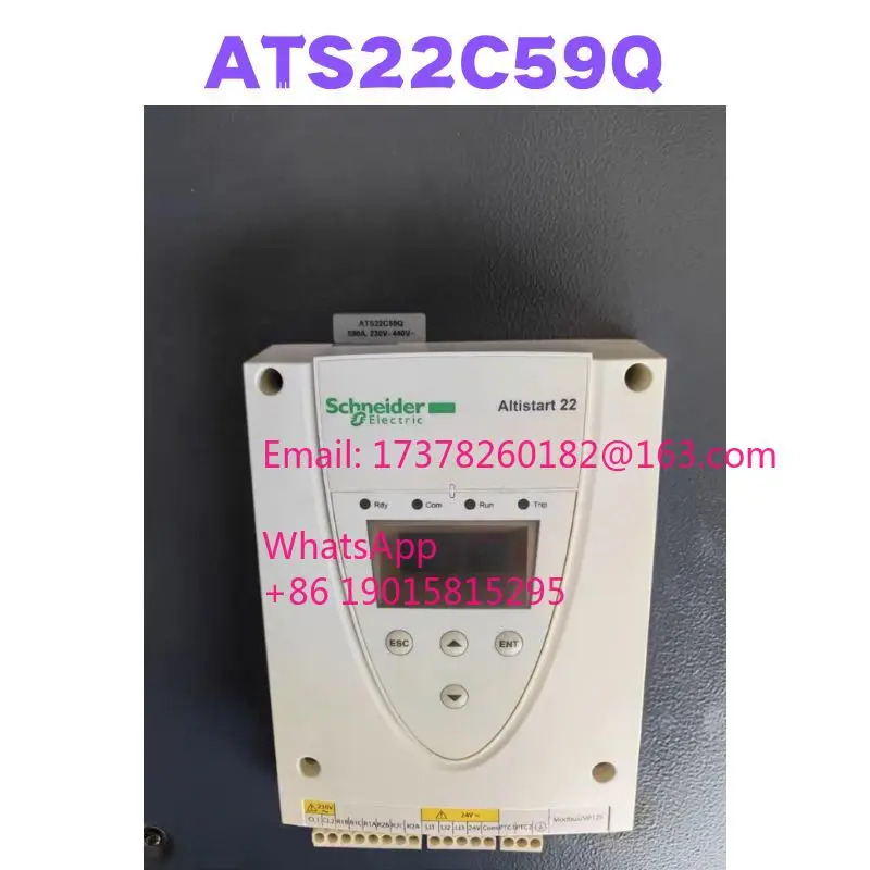 리퍼 ATS22C59Q 소프트 스타터 완료