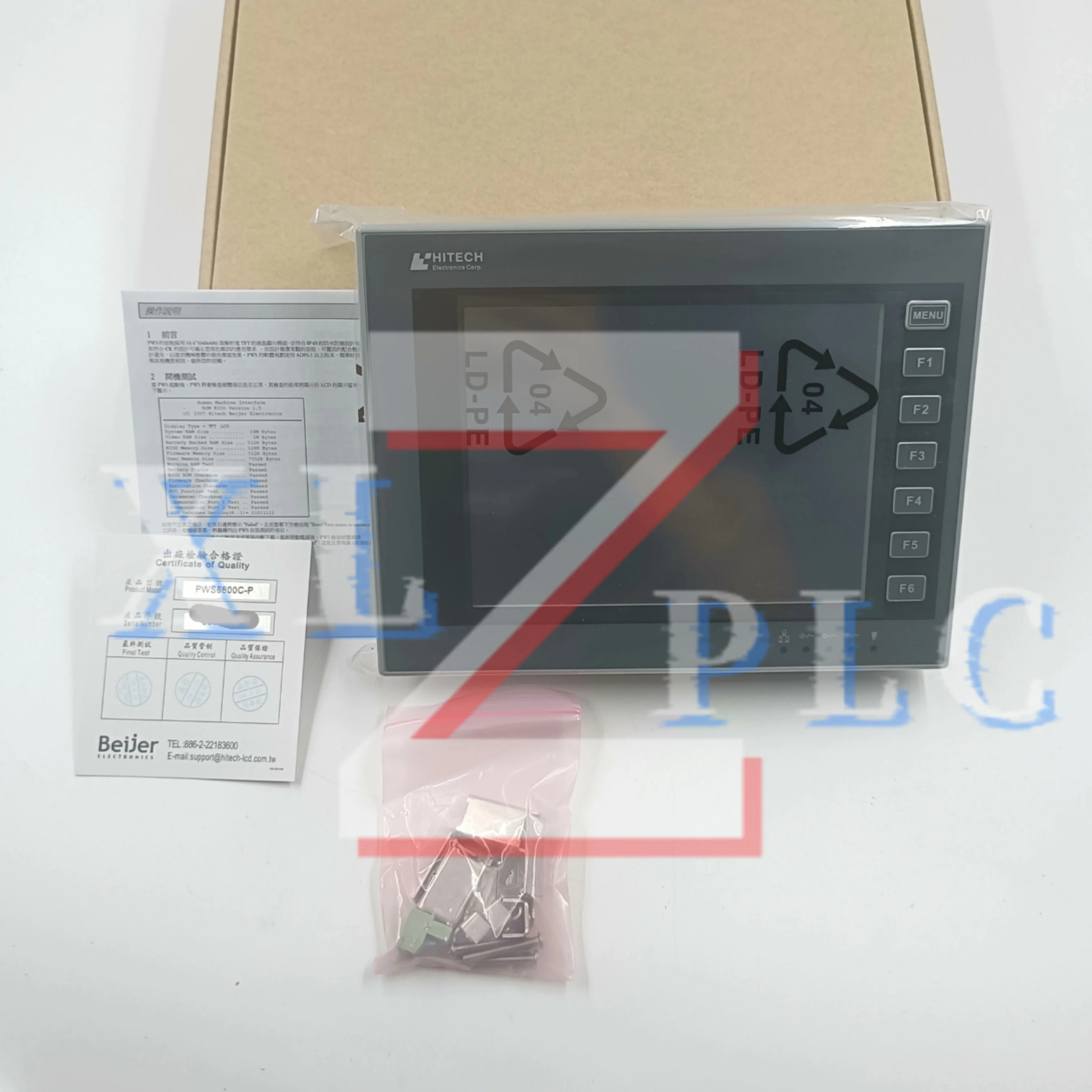 PWS6800C-N PWS6800C-P HMI 터치 패널 신규 입고
