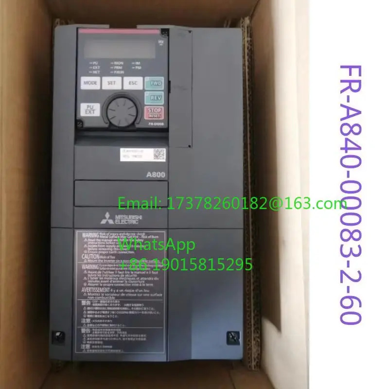 새 형 인버터 FR-A840-00083-2-60 시리즈