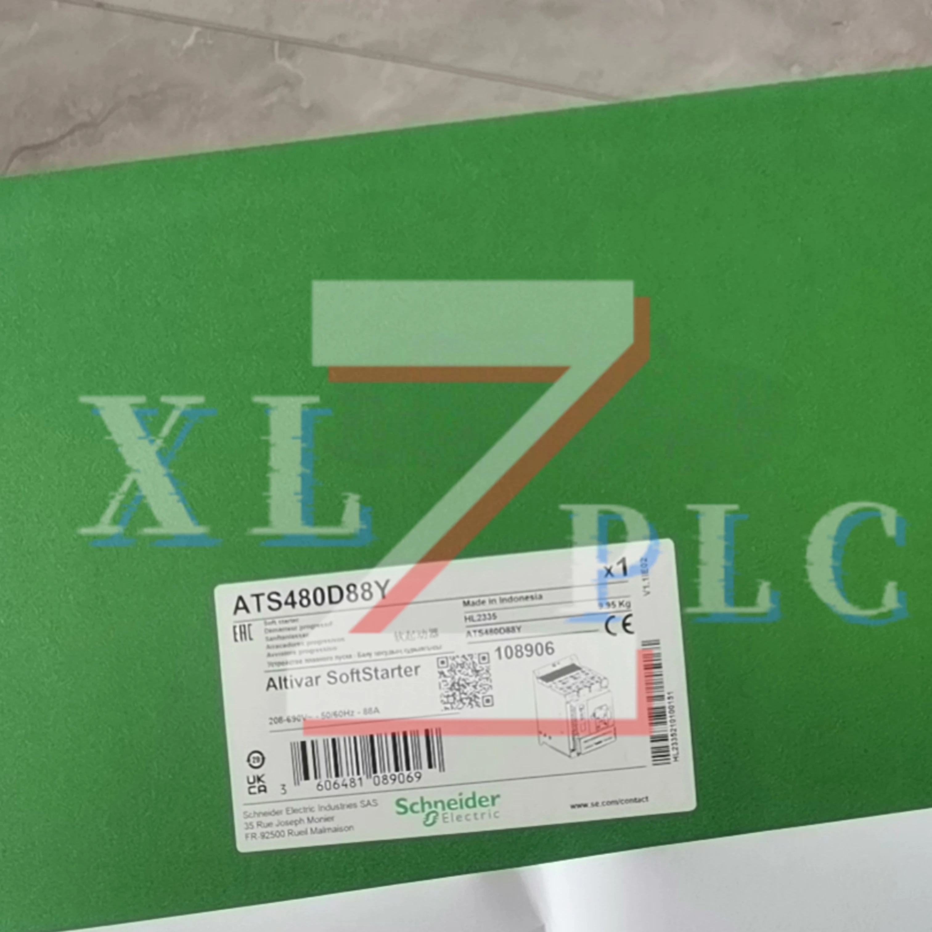 소프트 스타터 ATS480D62Y 62A 30kW ATS480D75Y 75A 37kW ATS480D88Y 88A 45kW 새