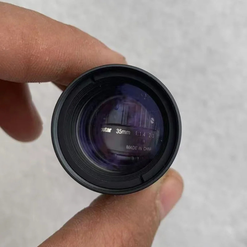 초침 M3514-MP2 산업렌즈 C 포트 고화질 35mm 고정 초점 2/3 타겟 표면 리퍼 OK