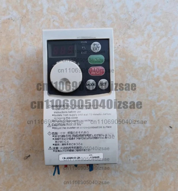 FR-S520-0.2K 주파수 변환기 0.2KW AC200-240V 리퍼 완료