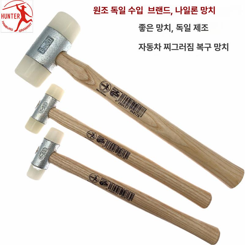 무반동 수공구 고무망치 우레탄망치 작업용 우레탄해머 시공용 안전망치 손망치 - 상세 이미지 3