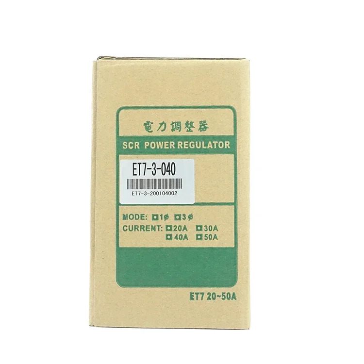 TAISEE ET7-3-040 SCR 전원 레귤레이터 제로 페이즈 SSR 출력