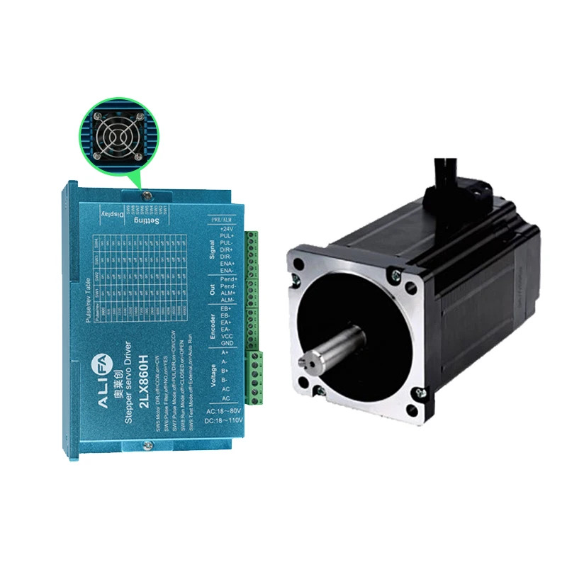 86 60 57 루프 스테퍼 모터 드라이버 세트 1Nm 3Nm 하이브리드 서보모터