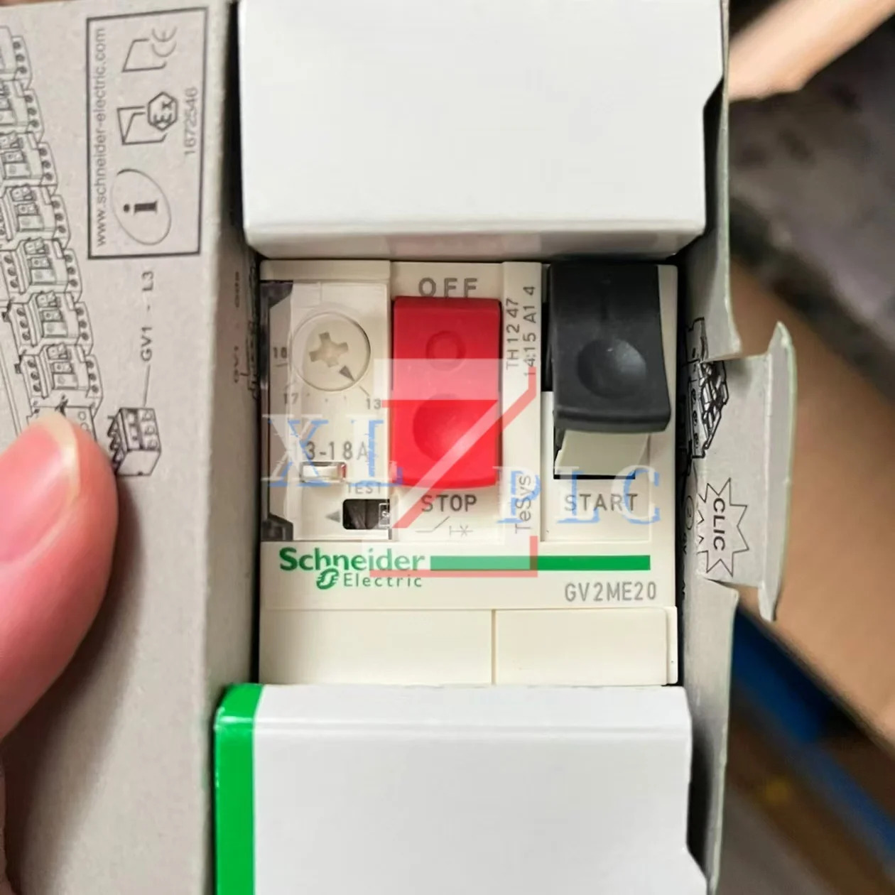 원본 GV2ME20 GV3P25 회로차단기