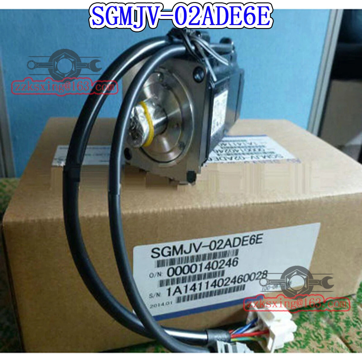 오리지널 AC 서보모터 신 SGM호환JV-02ADE6E