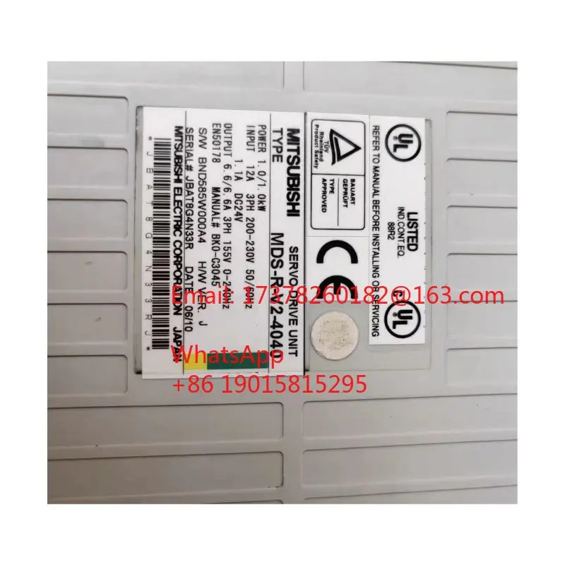 MDS-R-V2-4040 리퍼 드라이브 정상 기능 완료