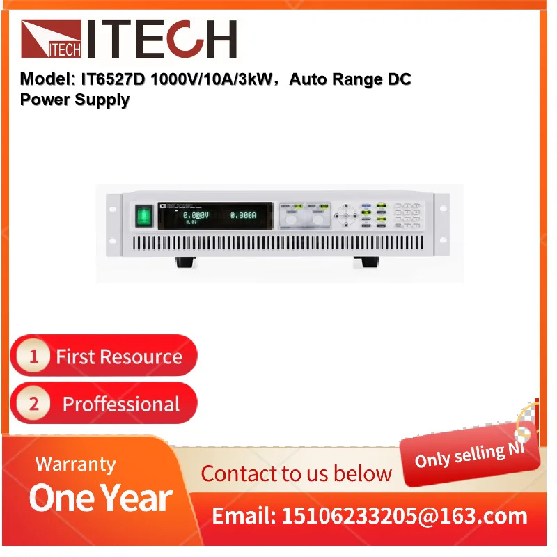 ITECH IT6527D 1000V/10A/3kW 자동 범위 DC 전원공급장치