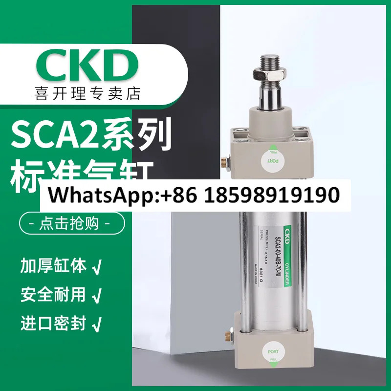 표준 실린더 SCA2-CB-80B-100Y/포장 2차