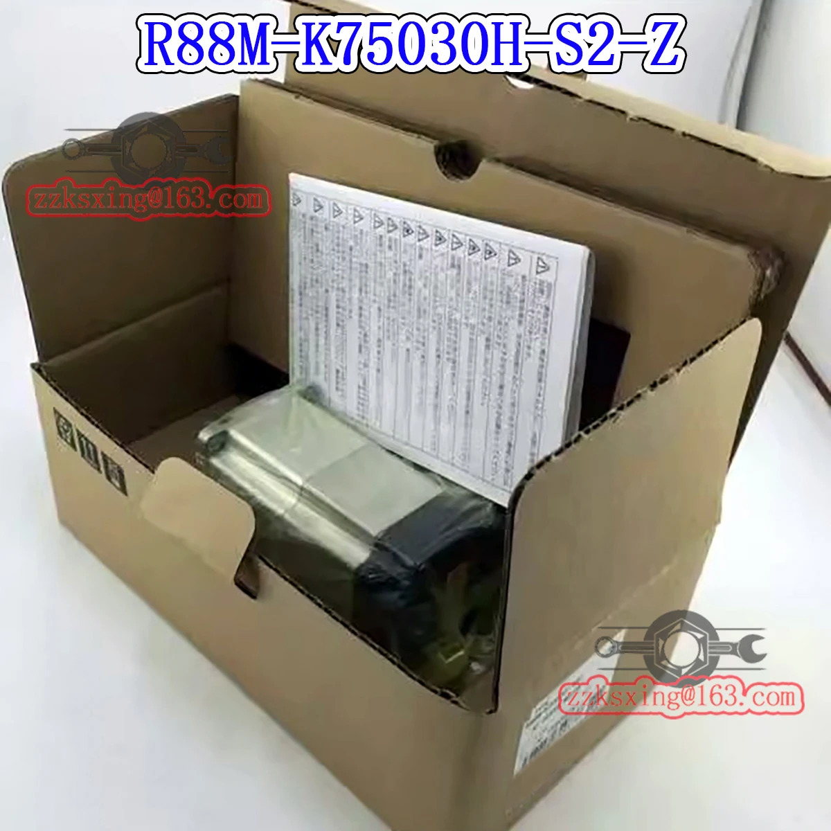 오리지널 AC 서보모터 R88M-K75030H-S2-Z