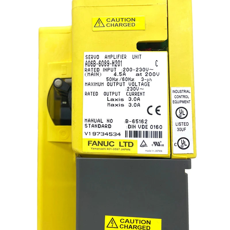 A06B-6089-H201 Fanuc 서보 모듈 A06B6089H201 리퍼 완료