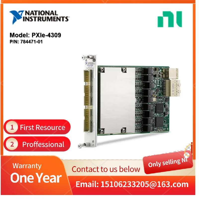 NI PXIe-4309 784471 -01 SC Express PXI DAQ 신호 조절