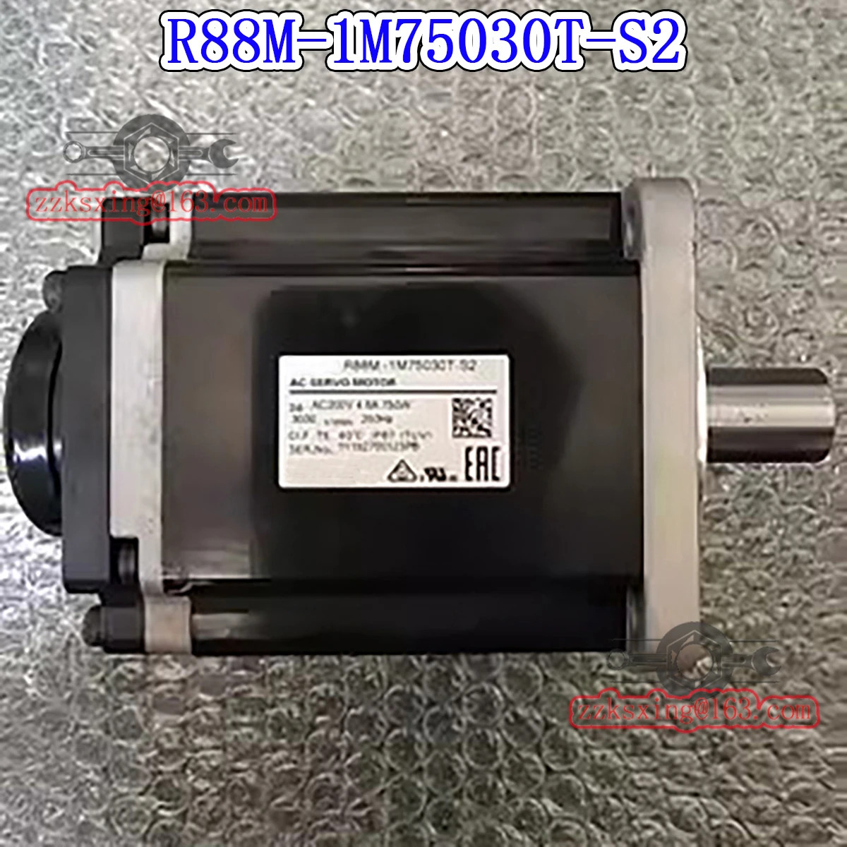 오리지널 AC 서보모터 R88M-1M75030T-S2